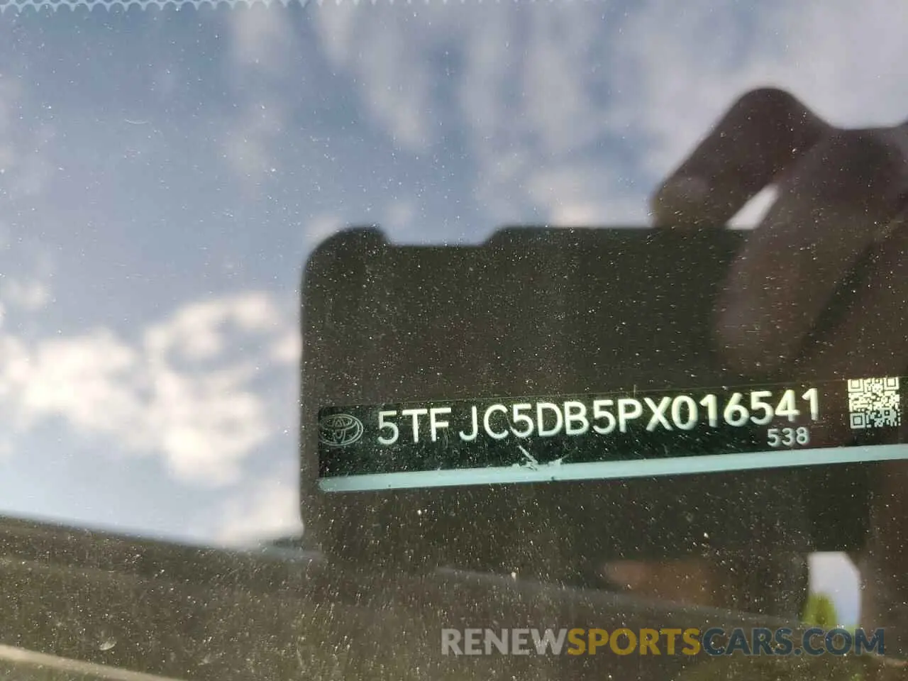 13 fotografías del automóvil dañado 5TFJC5DB5PX016541 TOYOTA TUNDRA 2023