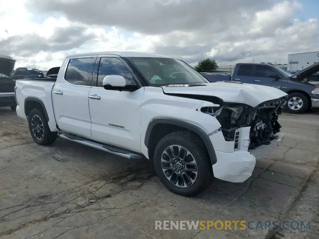 4 fotografías del automóvil dañado 5TFJC5DB6PX039715 TOYOTA TUNDRA 2023