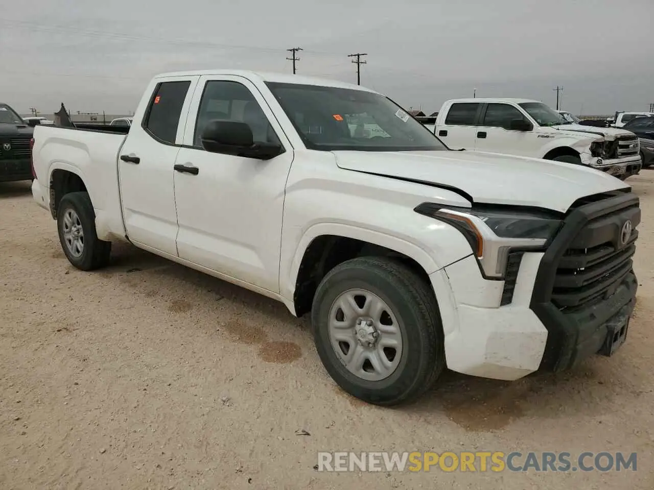 4 fotografías del automóvil dañado 5TFKB5AAXPX020233 TOYOTA TUNDRA 2023