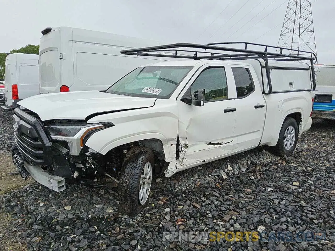 1 fotografías del automóvil dañado 5TFKB5DA0PX099732 TOYOTA TUNDRA 2023