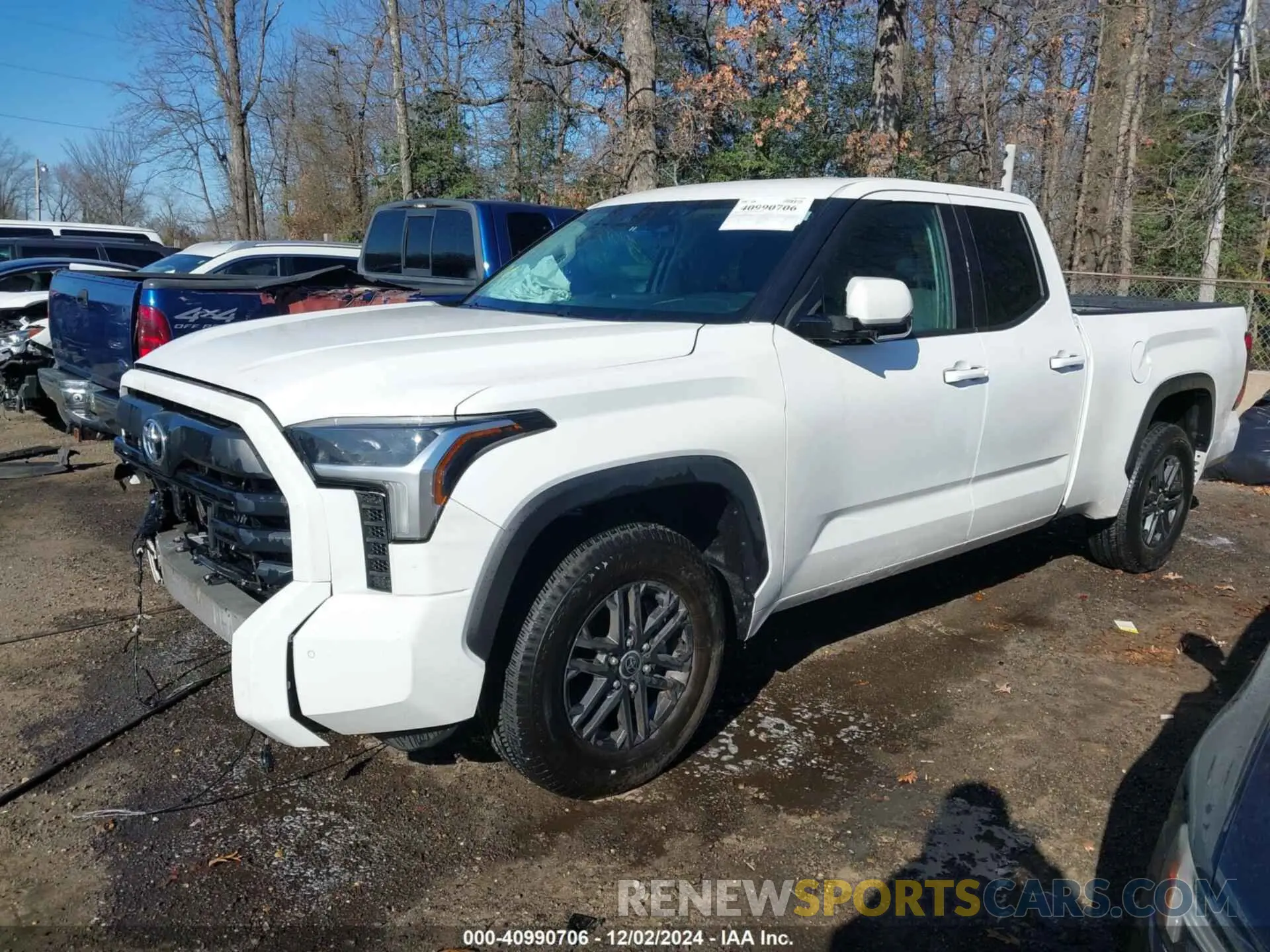 2 fotografías del automóvil dañado 5TFLA5AA6PX022214 TOYOTA TUNDRA 2023