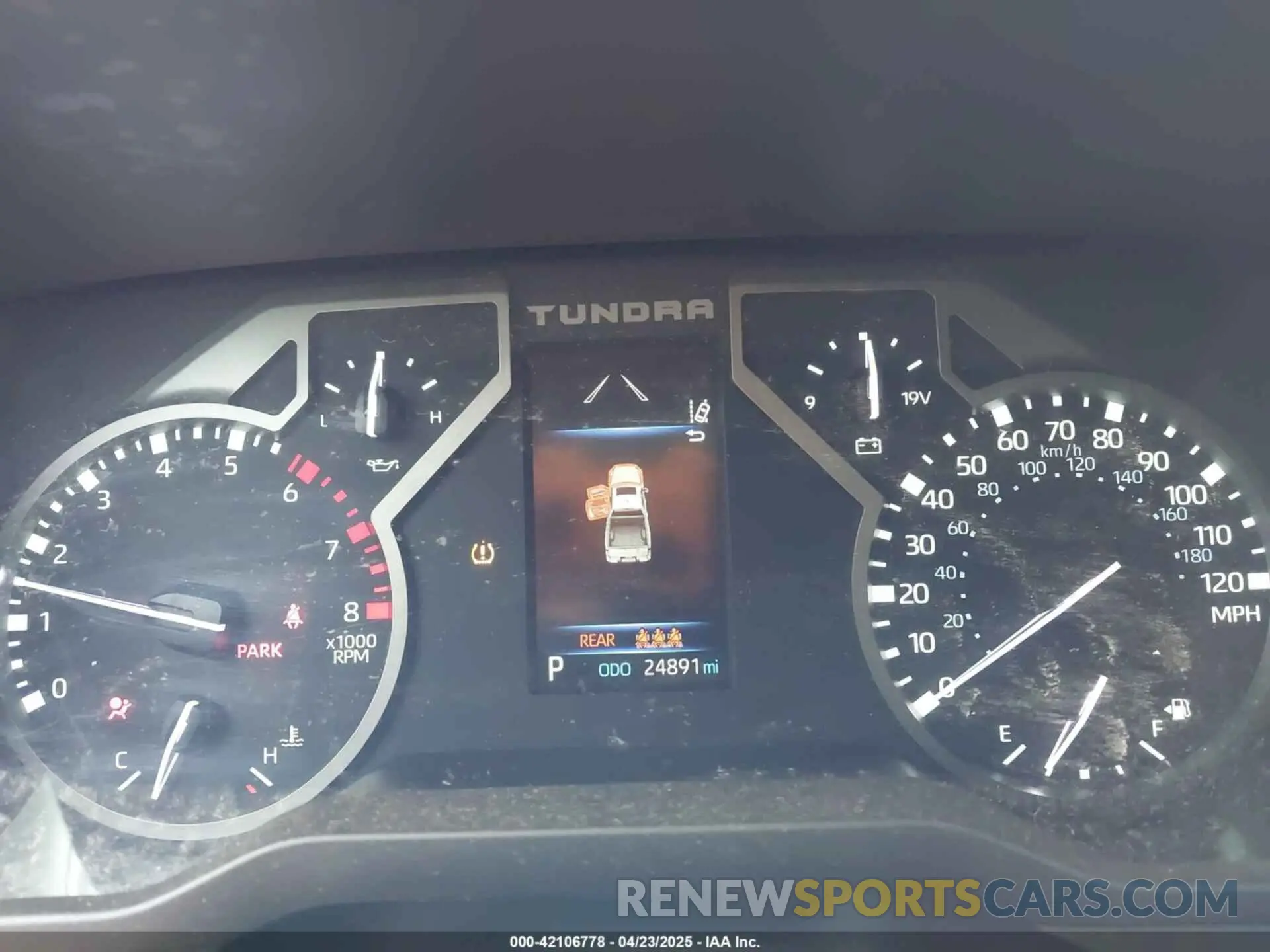 7 fotografías del automóvil dañado 5TFLA5AB2PX021294 TOYOTA TUNDRA 2023