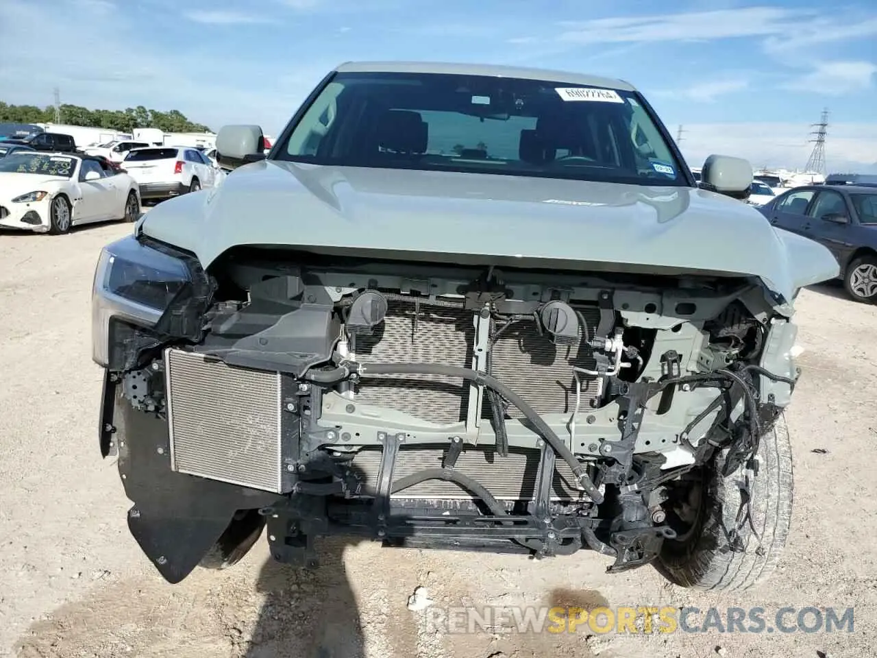 5 fotografías del automóvil dañado 5TFLA5AB6PX024909 TOYOTA TUNDRA 2023