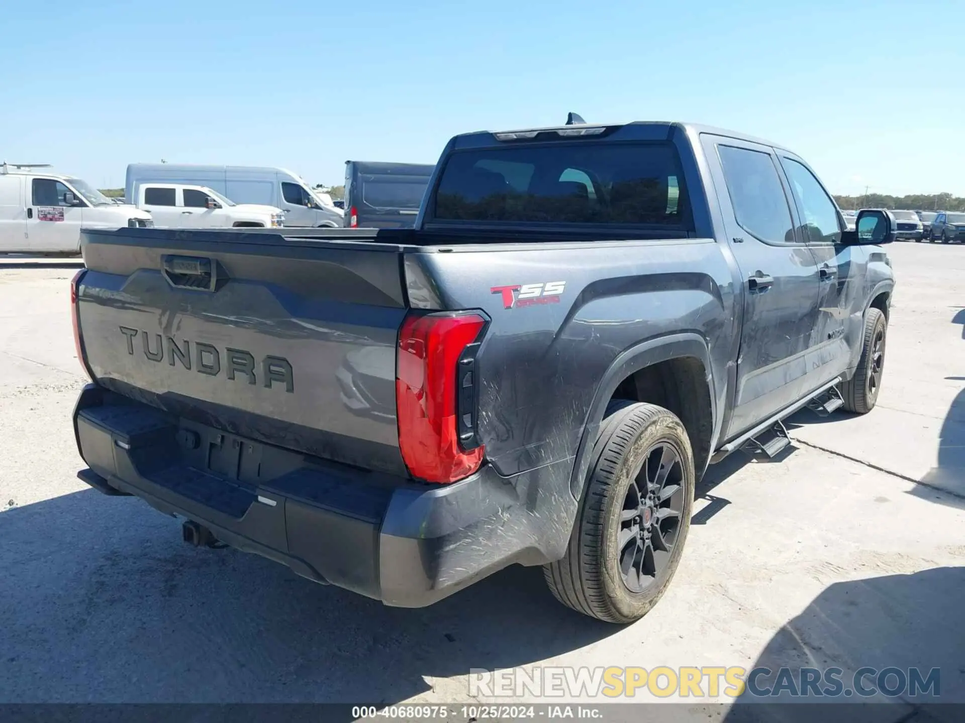 4 fotografías del automóvil dañado 5TFLA5AB6PX027373 TOYOTA TUNDRA 2023