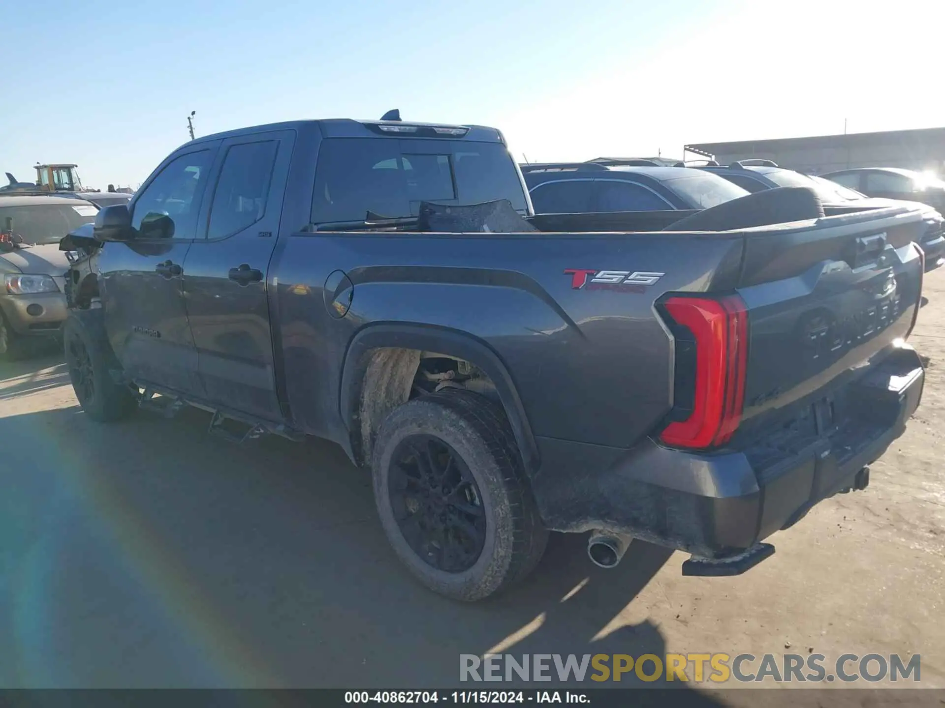3 fotografías del automóvil dañado 5TFLA5DA0PX079715 TOYOTA TUNDRA 2023