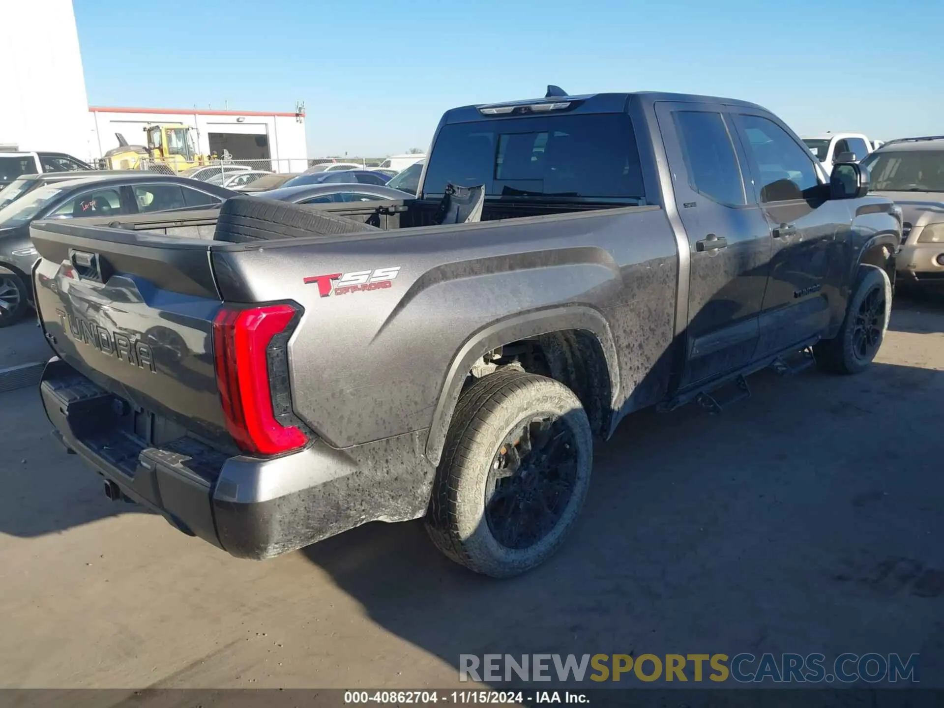 4 fotografías del automóvil dañado 5TFLA5DA0PX079715 TOYOTA TUNDRA 2023