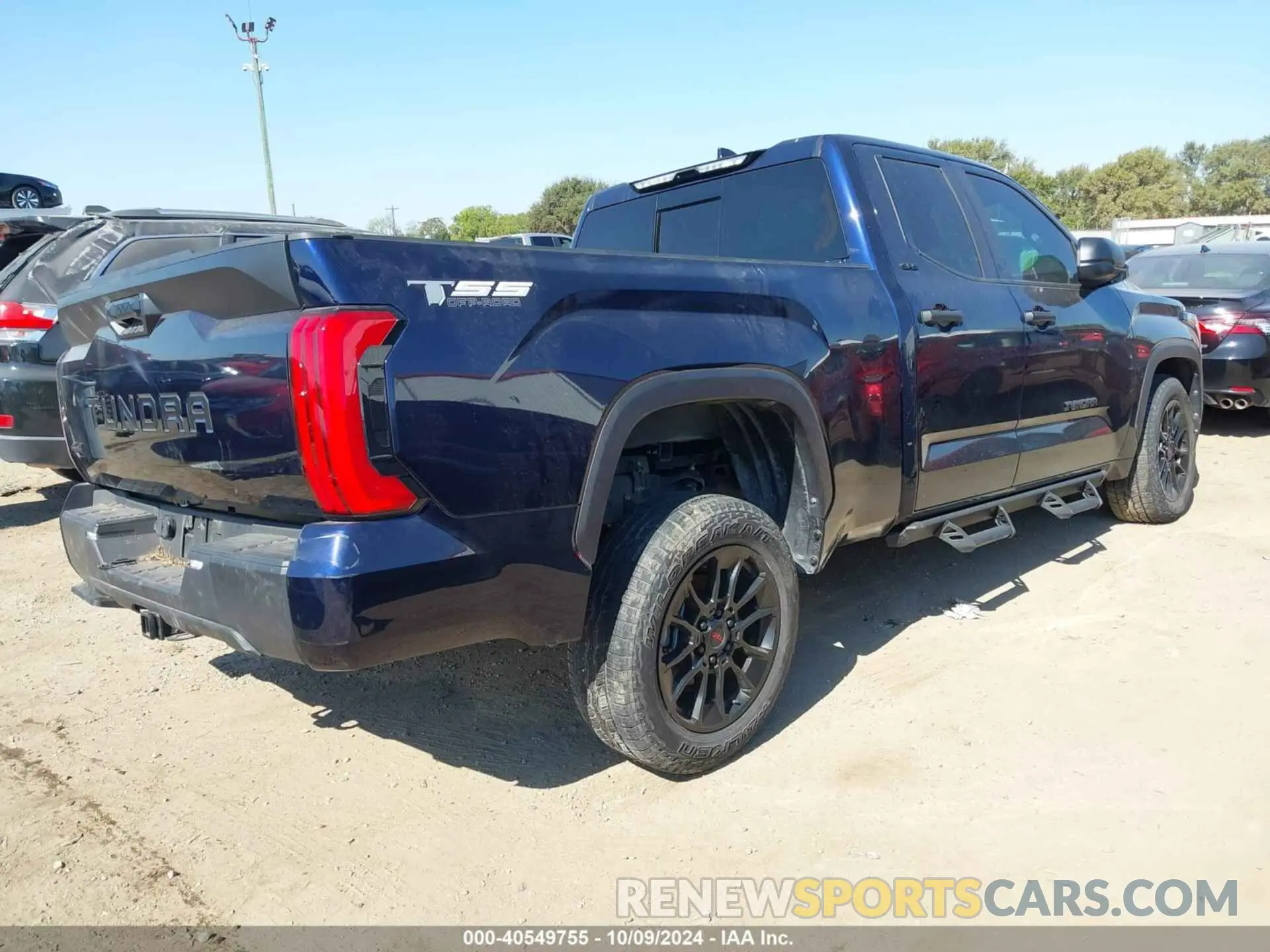 4 fotografías del automóvil dañado 5TFLA5DA8PX077338 TOYOTA TUNDRA 2023