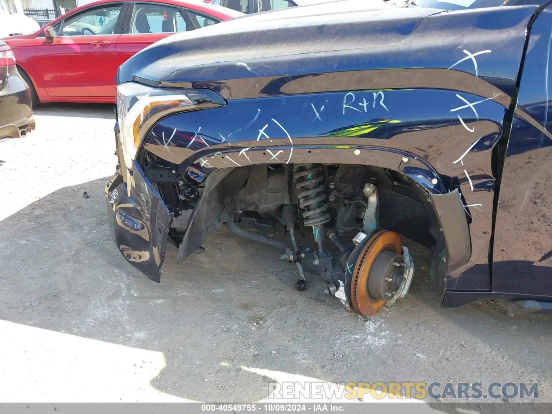 6 fotografías del automóvil dañado 5TFLA5DA8PX077338 TOYOTA TUNDRA 2023