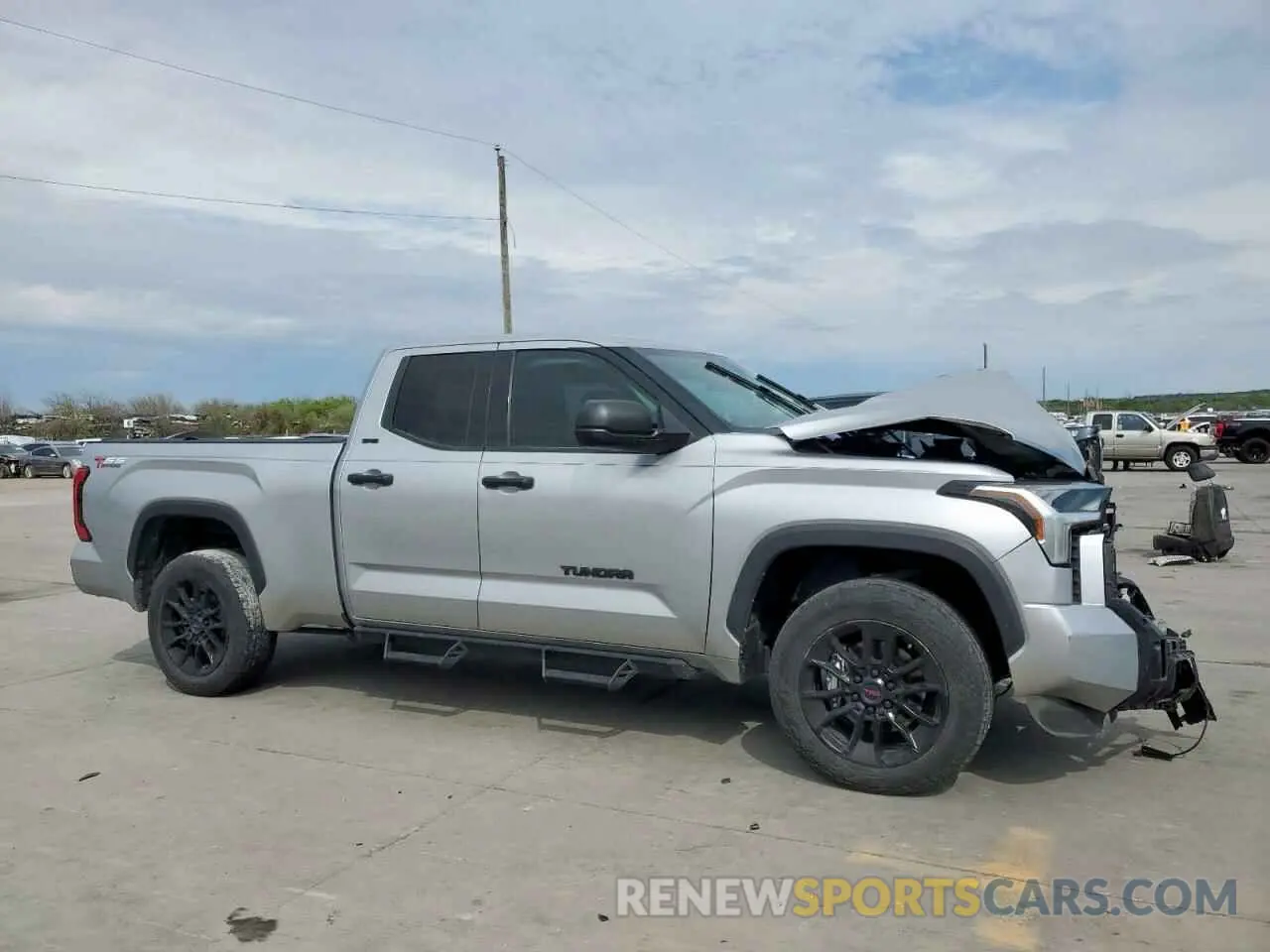 4 fotografías del automóvil dañado 5TFLA5DAXPX063117 TOYOTA TUNDRA 2023