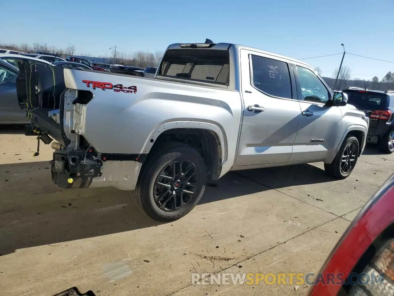 3 fotografías del automóvil dañado 5TFLA5DB1PX058090 TOYOTA TUNDRA 2023