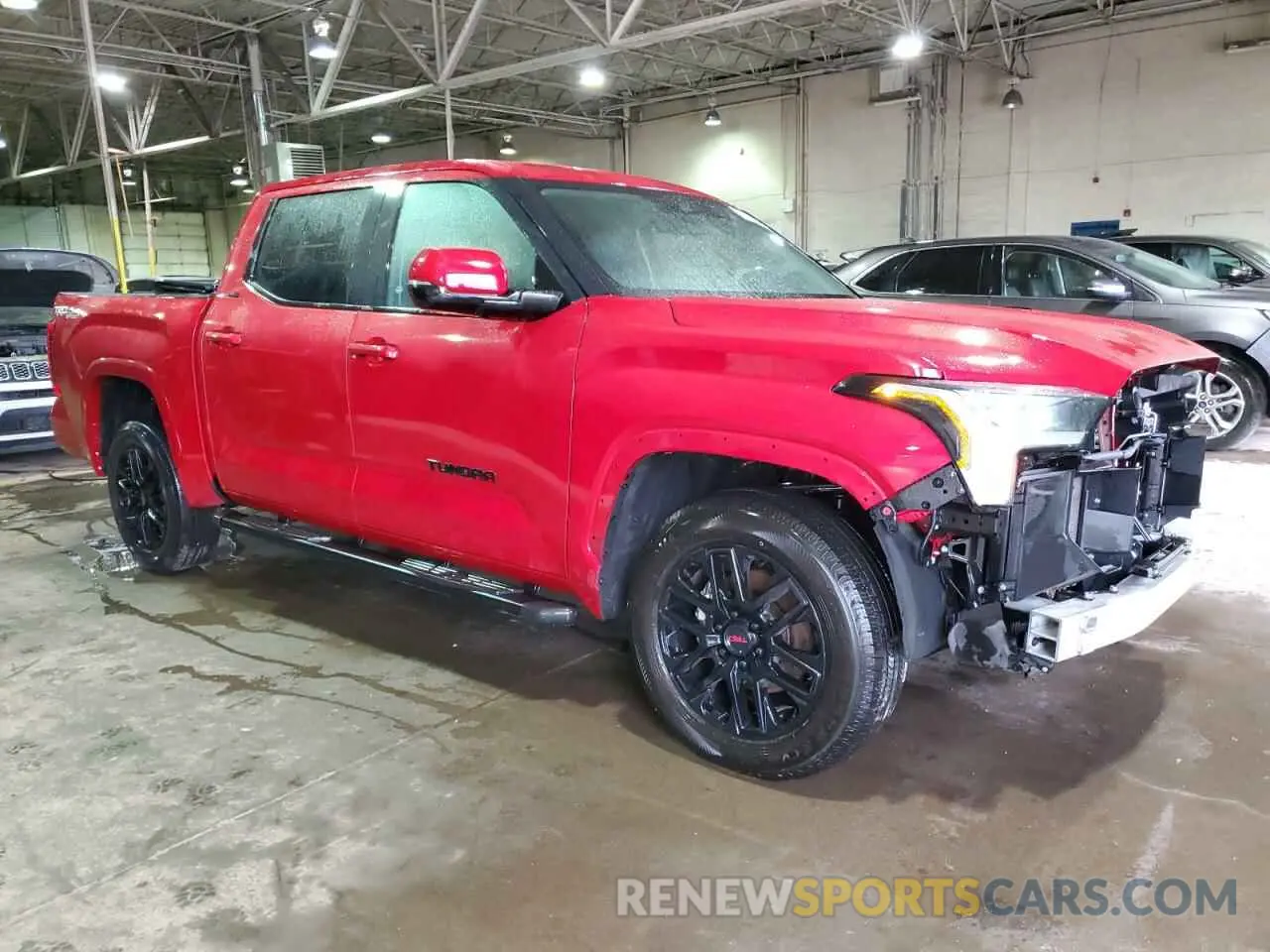 4 fotografías del automóvil dañado 5TFLA5DB1PX080297 TOYOTA TUNDRA 2023