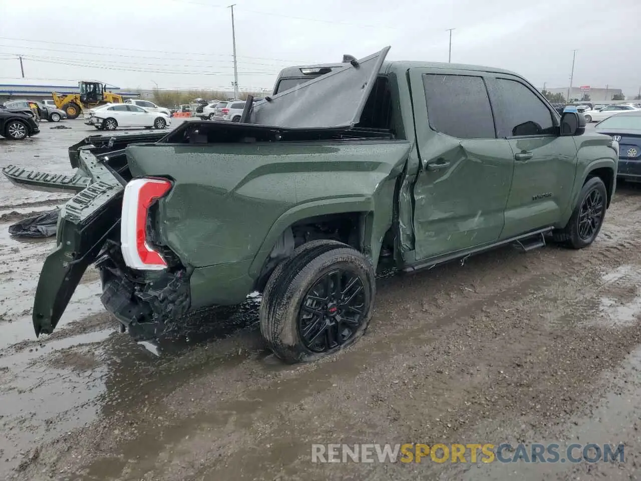 3 fotografías del automóvil dañado 5TFLA5DB1PX108924 TOYOTA TUNDRA 2023