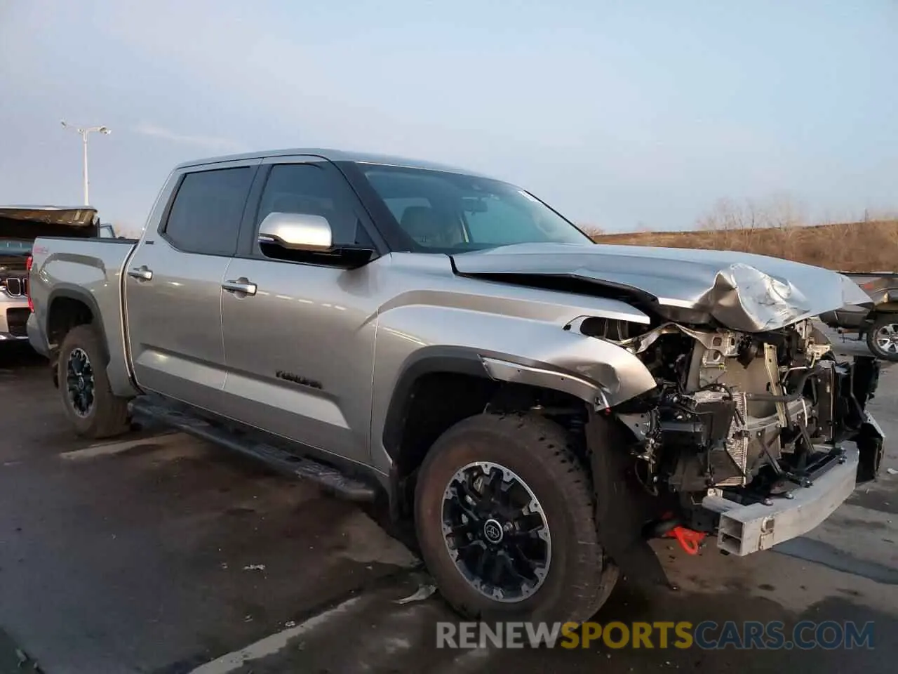 4 fotografías del automóvil dañado 5TFLA5DB3PX056888 TOYOTA TUNDRA 2023