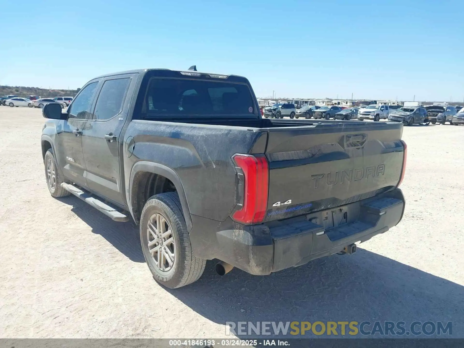 3 fotografías del automóvil dañado 5TFLA5DB3PX087591 TOYOTA TUNDRA 2023