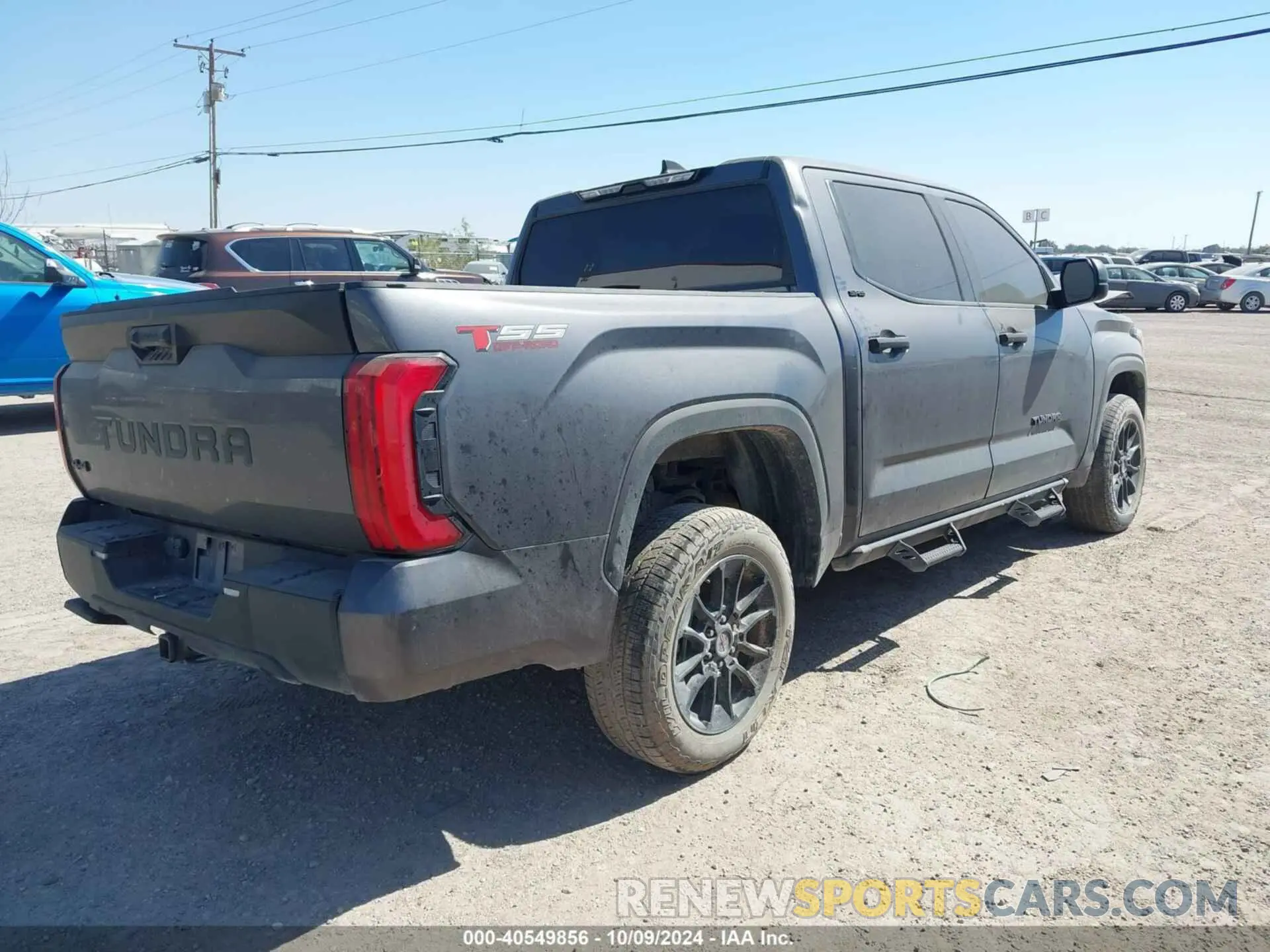 4 fotografías del automóvil dañado 5TFLA5DB5PX072591 TOYOTA TUNDRA 2023