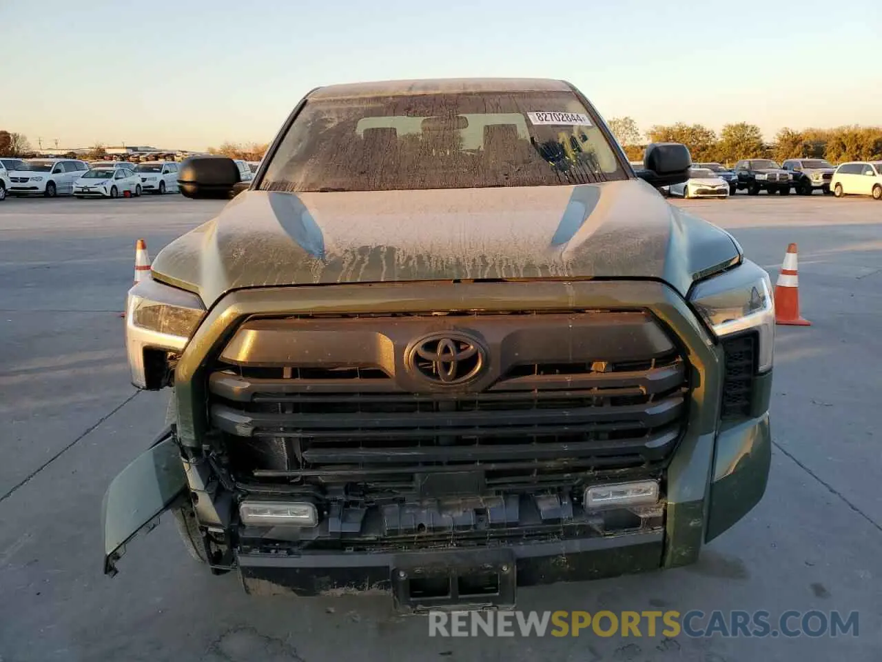5 fotografías del automóvil dañado 5TFLA5DB5PX075376 TOYOTA TUNDRA 2023