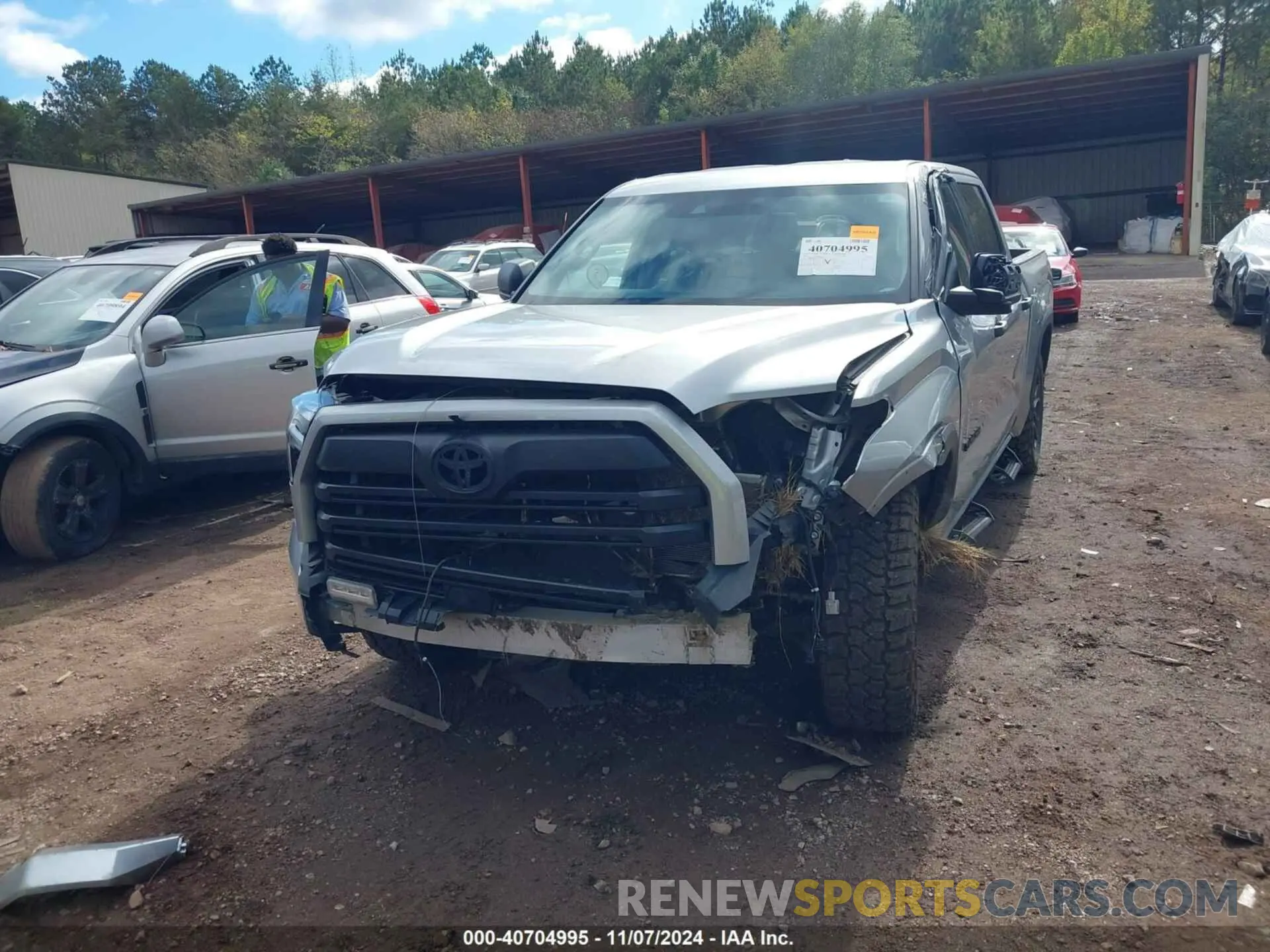 12 fotografías del automóvil dañado 5TFLA5DB5PX083266 TOYOTA TUNDRA 2023
