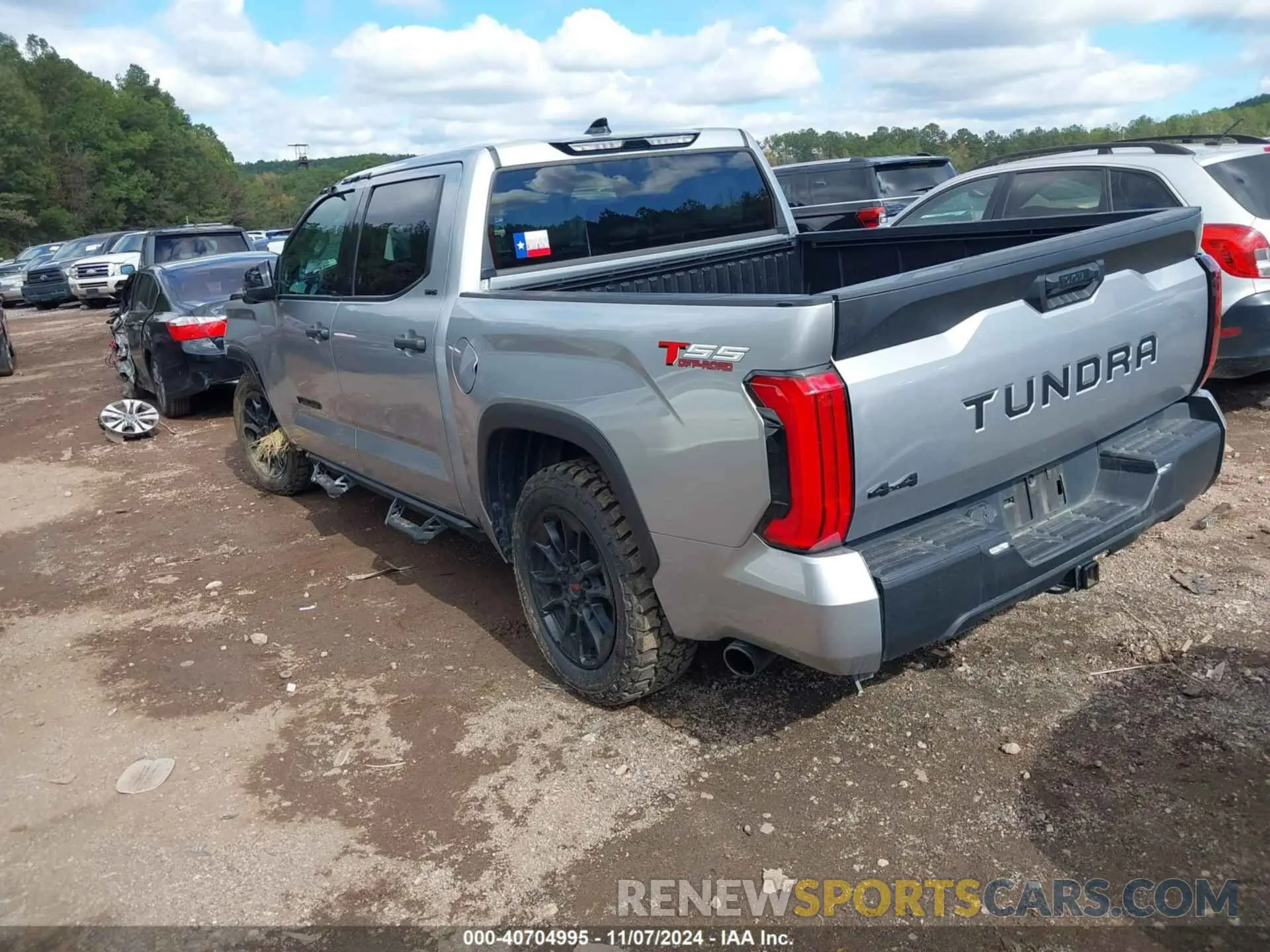 3 fotografías del automóvil dañado 5TFLA5DB5PX083266 TOYOTA TUNDRA 2023