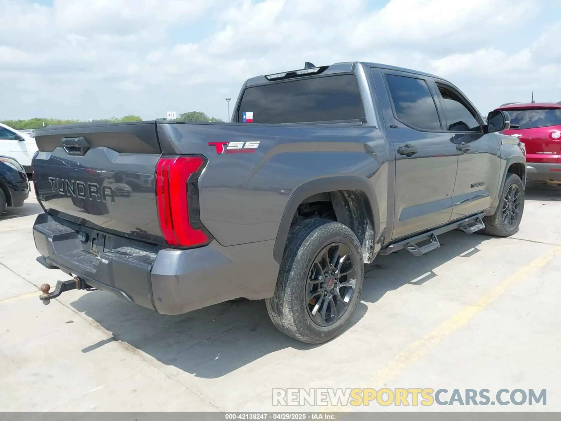 4 fotografías del automóvil dañado 5TFLA5DB6PX106327 TOYOTA TUNDRA 2023