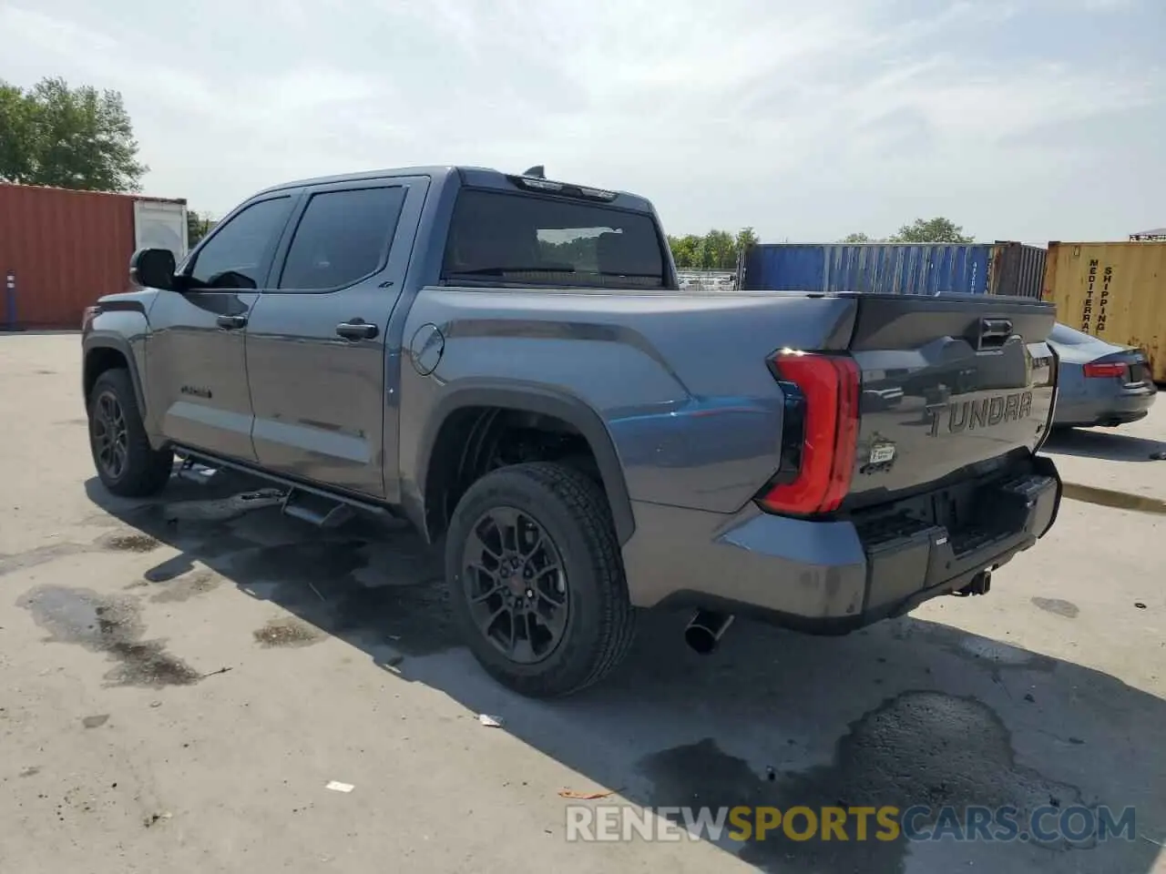 2 fotografías del automóvil dañado 5TFLA5DB6PX128568 TOYOTA TUNDRA 2023