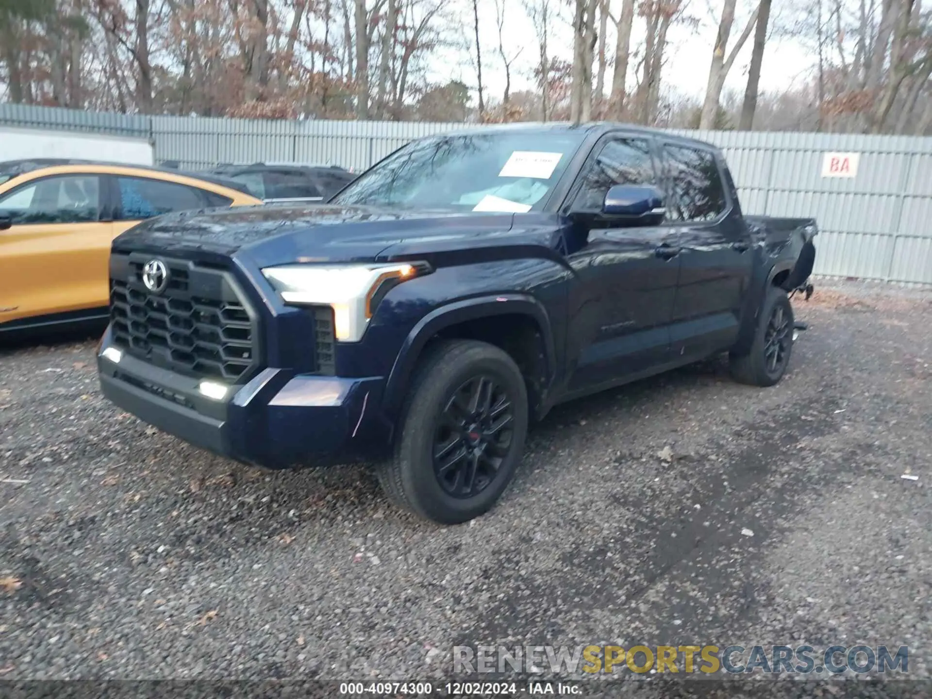 2 fotografías del automóvil dañado 5TFLA5DB7PX060510 TOYOTA TUNDRA 2023