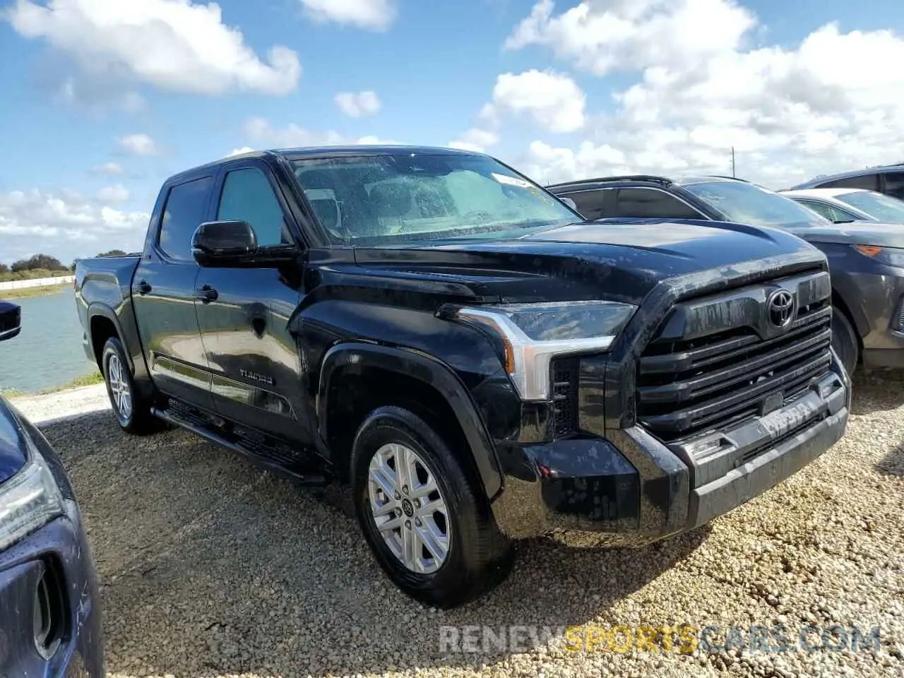 4 fotografías del automóvil dañado 5TFLA5DB7PX066324 TOYOTA TUNDRA 2023