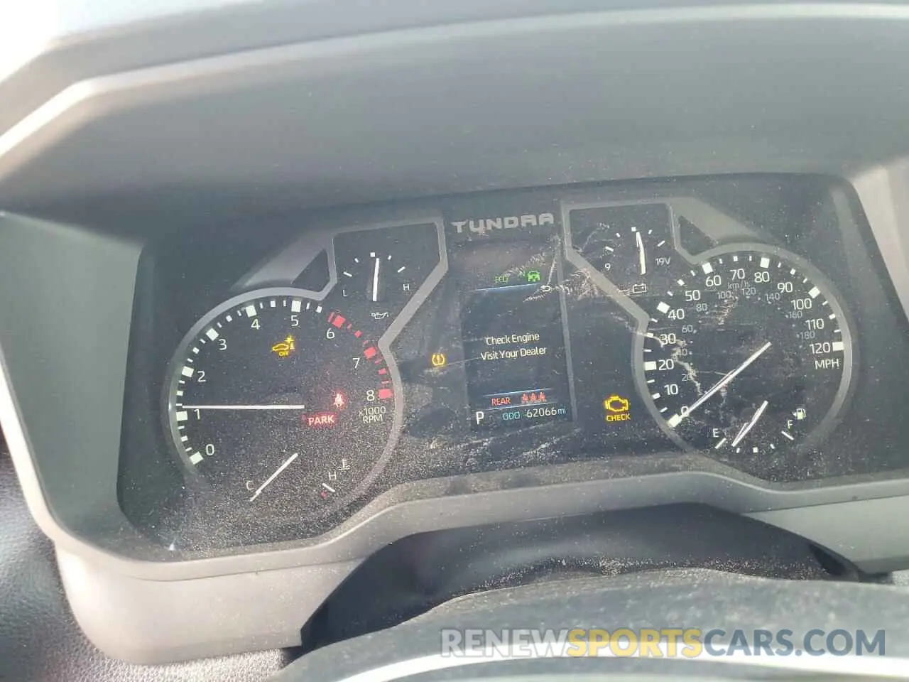 9 fotografías del automóvil dañado 5TFLA5DB7PX066324 TOYOTA TUNDRA 2023