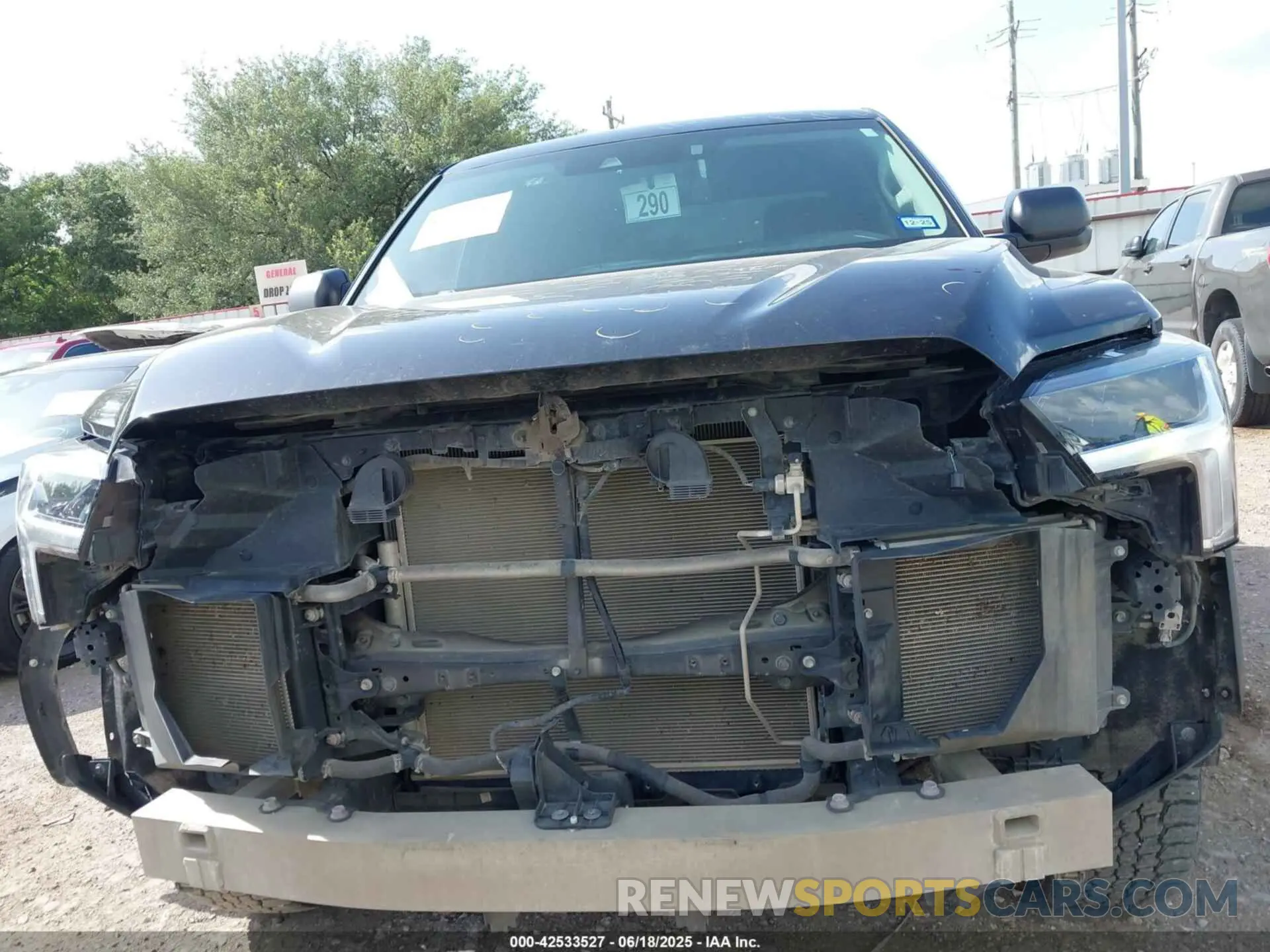 12 fotografías del automóvil dañado 5TFLA5DB8PX067014 TOYOTA TUNDRA 2023
