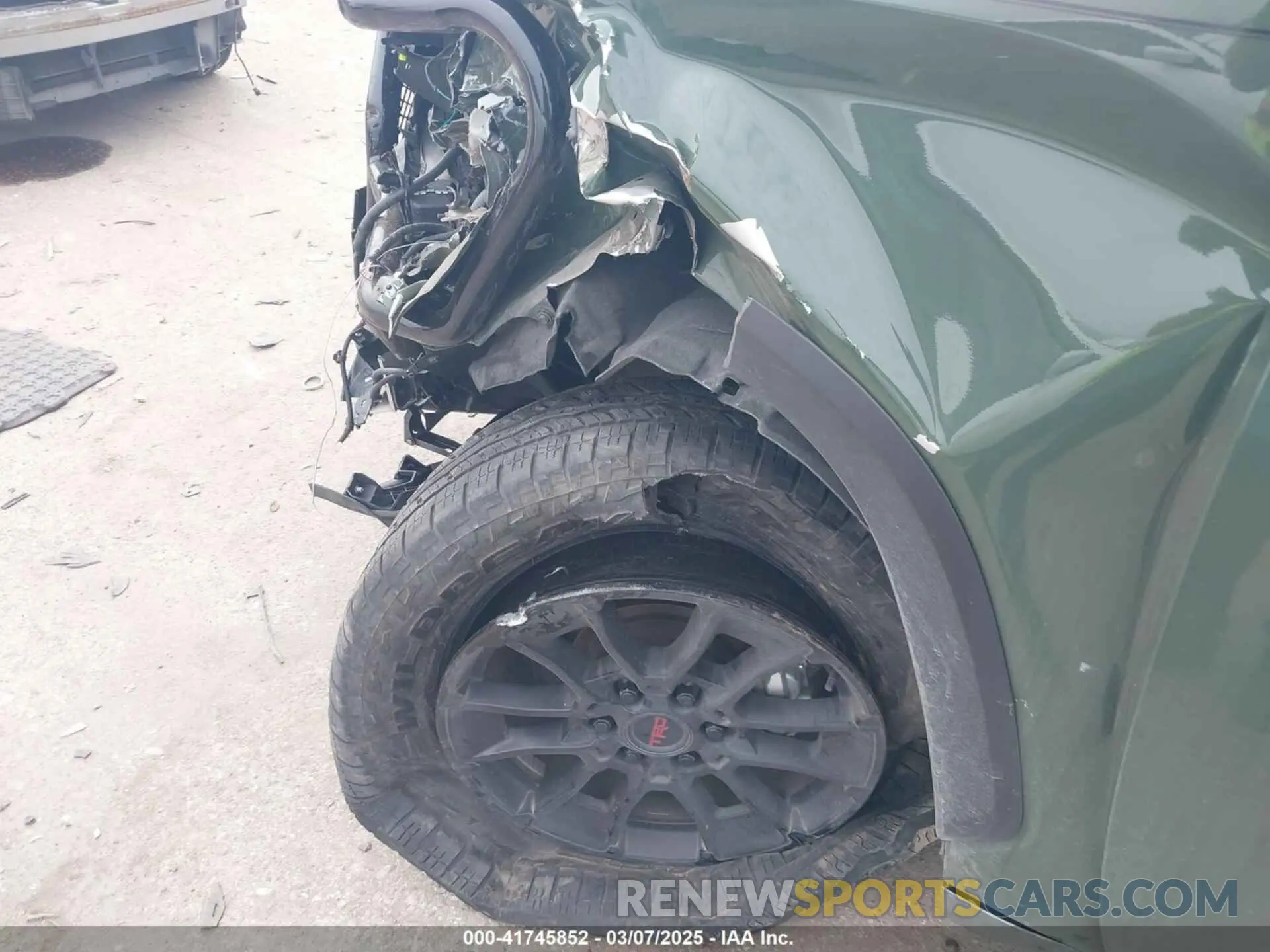 6 fotografías del automóvil dañado 5TFLA5DB9PX077406 TOYOTA TUNDRA 2023