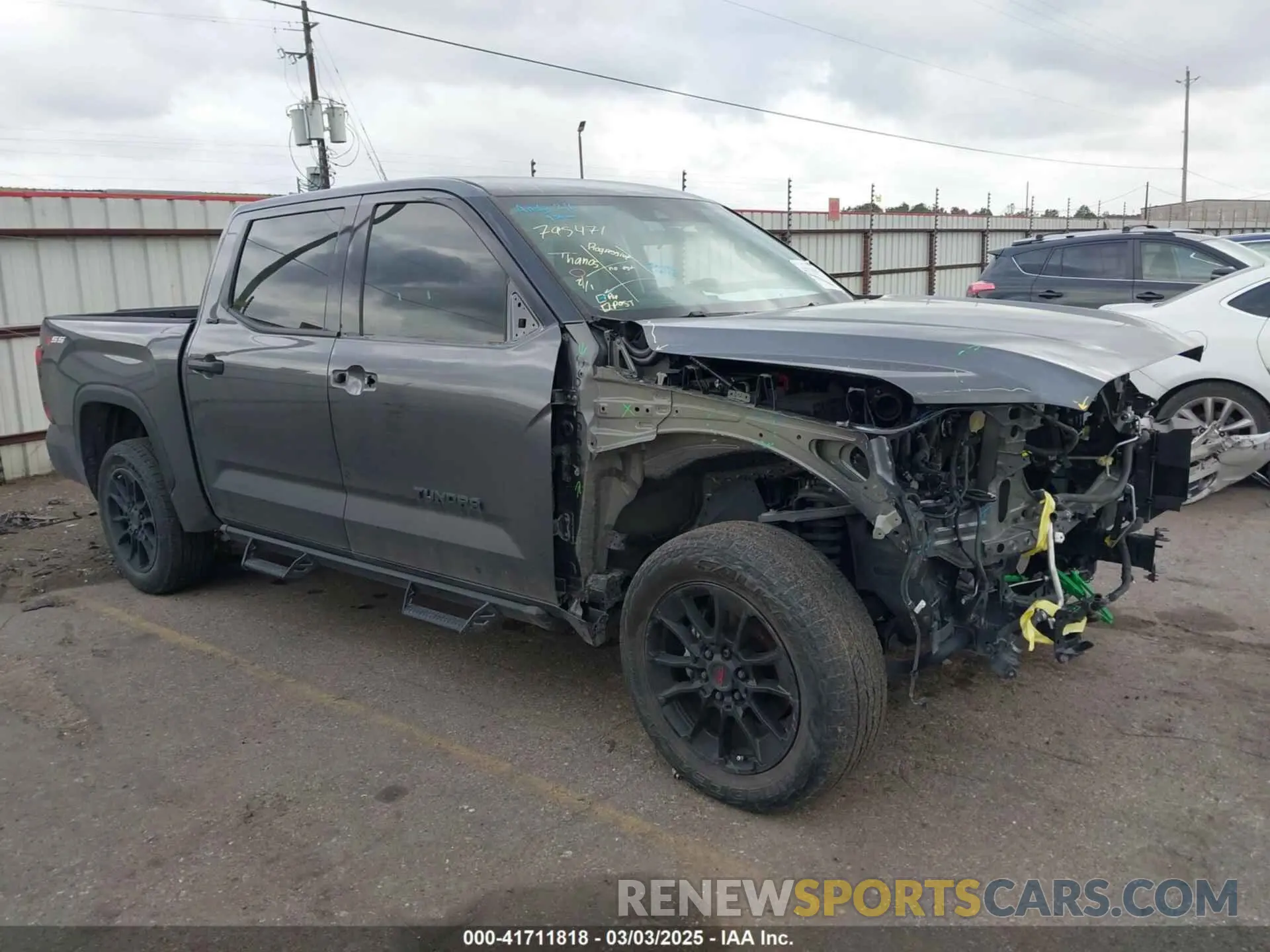 1 fotografías del automóvil dañado 5TFLA5DB9PX080225 TOYOTA TUNDRA 2023