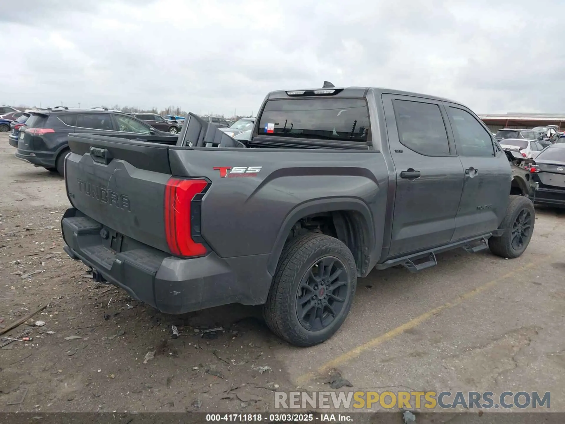 4 fotografías del automóvil dañado 5TFLA5DB9PX080225 TOYOTA TUNDRA 2023