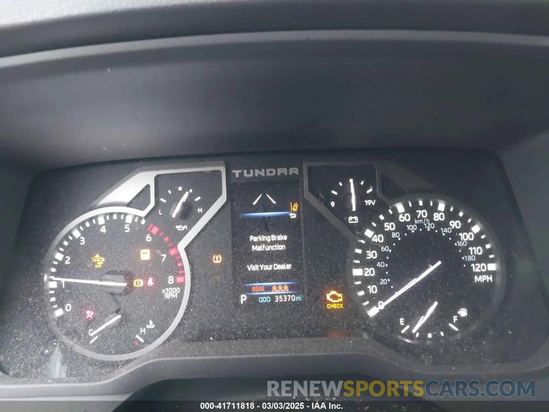 7 fotografías del automóvil dañado 5TFLA5DB9PX080225 TOYOTA TUNDRA 2023