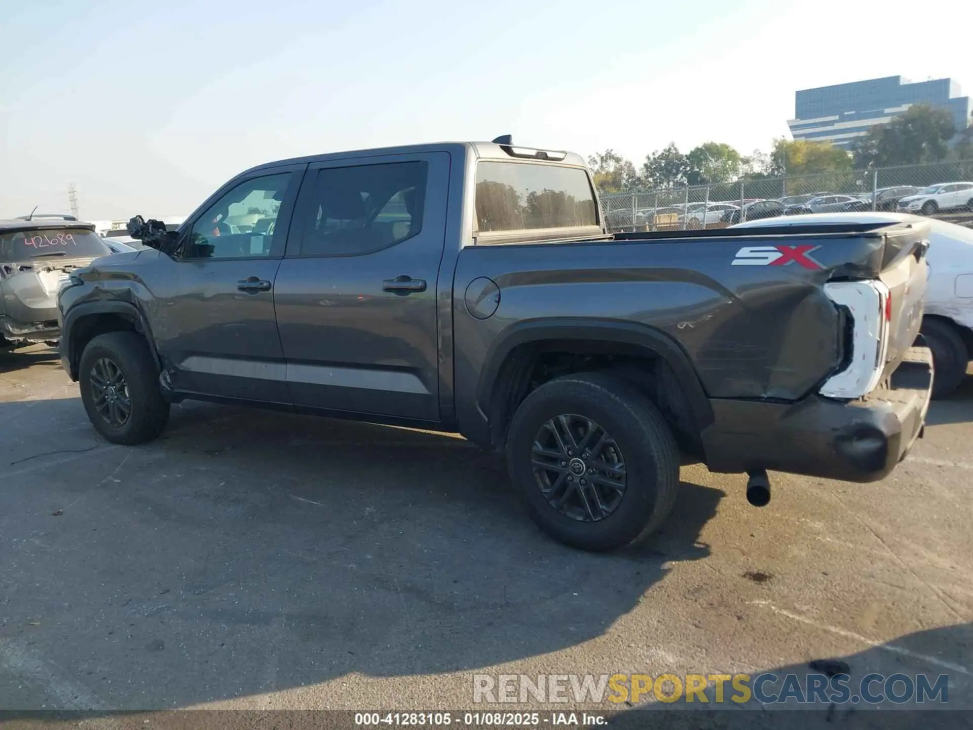 14 fotografías del automóvil dañado 5TFLA5DBXPX066561 TOYOTA TUNDRA 2023