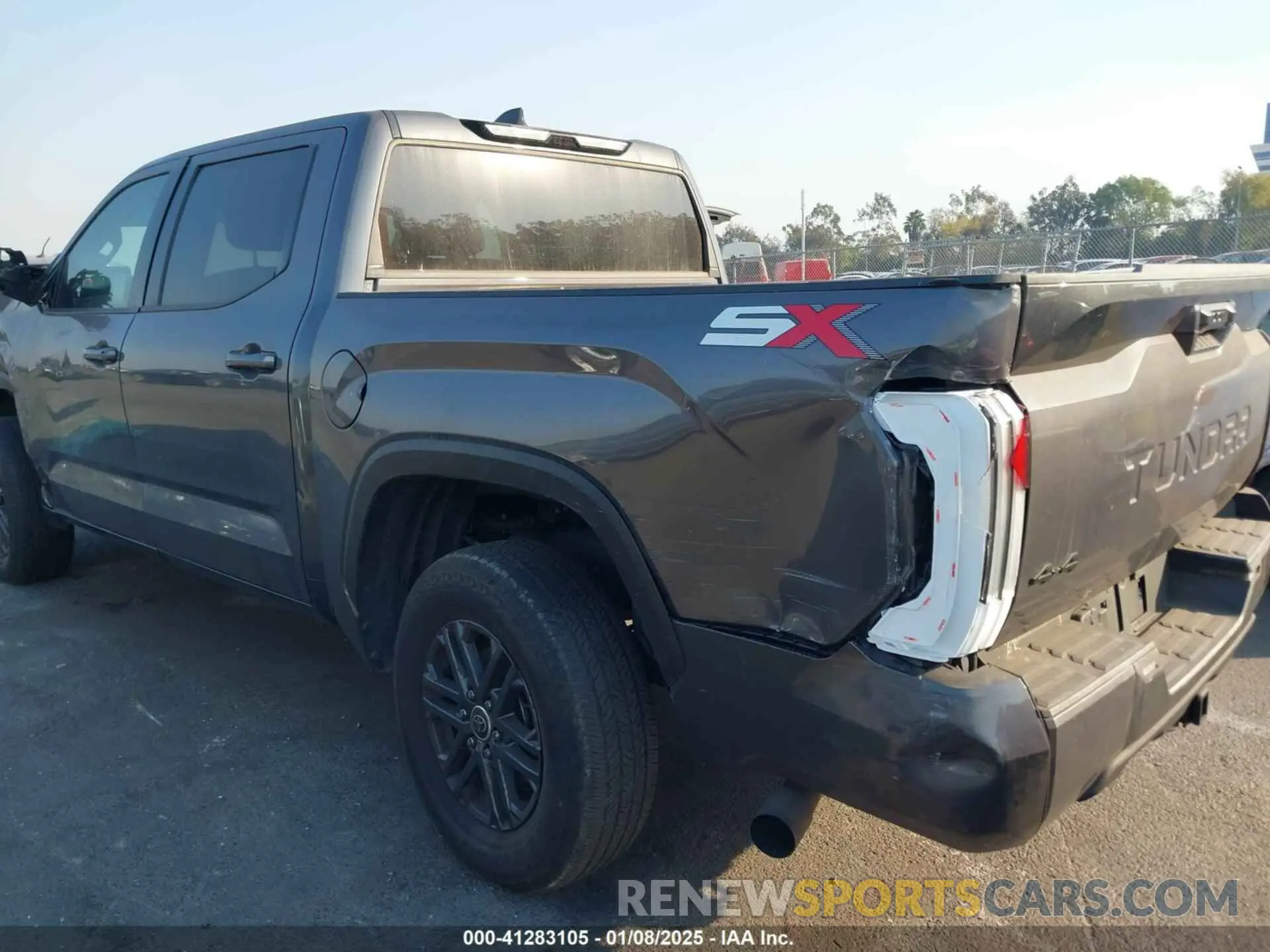 6 fotografías del automóvil dañado 5TFLA5DBXPX066561 TOYOTA TUNDRA 2023
