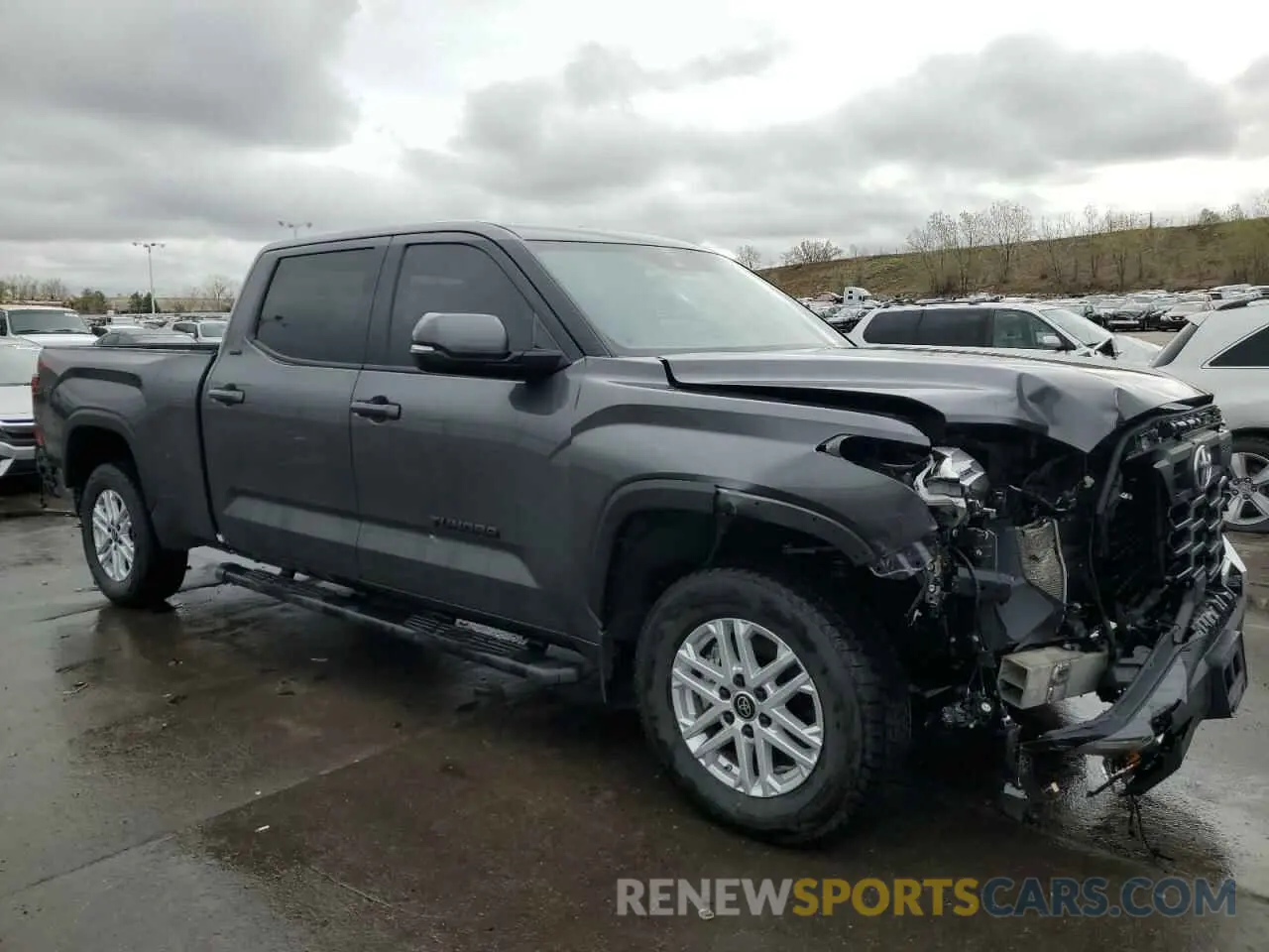 4 fotografías del automóvil dañado 5TFLA5EC9PX016872 TOYOTA TUNDRA 2023