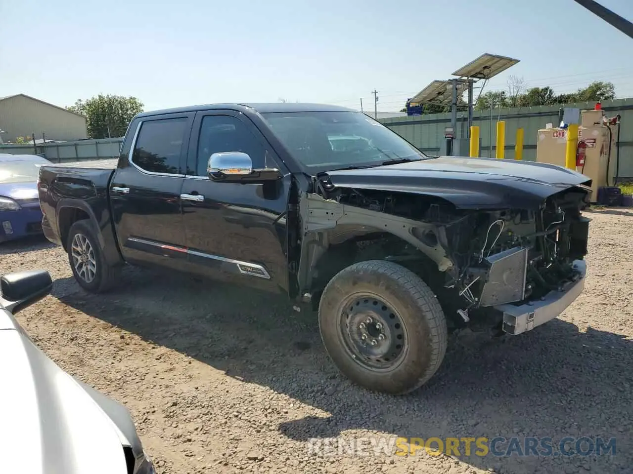 4 fotografías del automóvil dañado 5TFMA5AB3PX020658 TOYOTA TUNDRA 2023