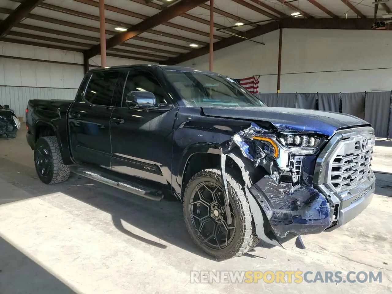 4 fotografías del automóvil dañado 5TFMA5DB5PX061319 TOYOTA TUNDRA 2023