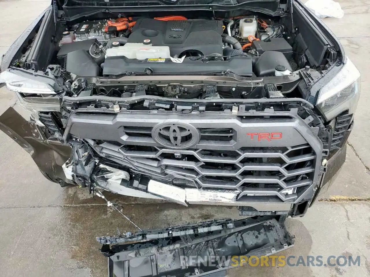 12 fotografías del automóvil dañado 5TFMC5DB4PX020416 TOYOTA TUNDRA 2023