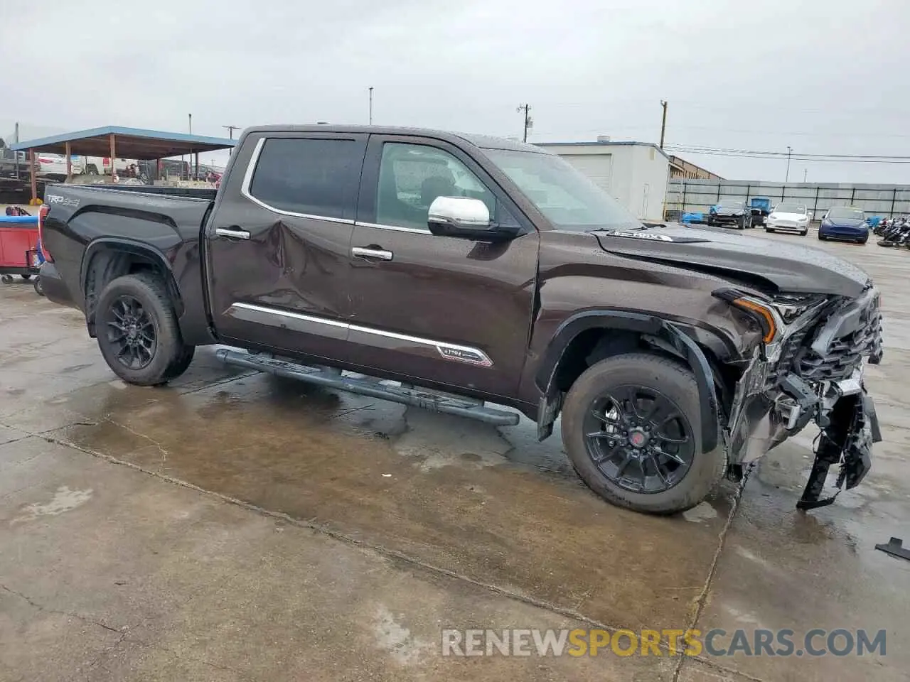 4 fotografías del automóvil dañado 5TFMC5DB4PX020416 TOYOTA TUNDRA 2023