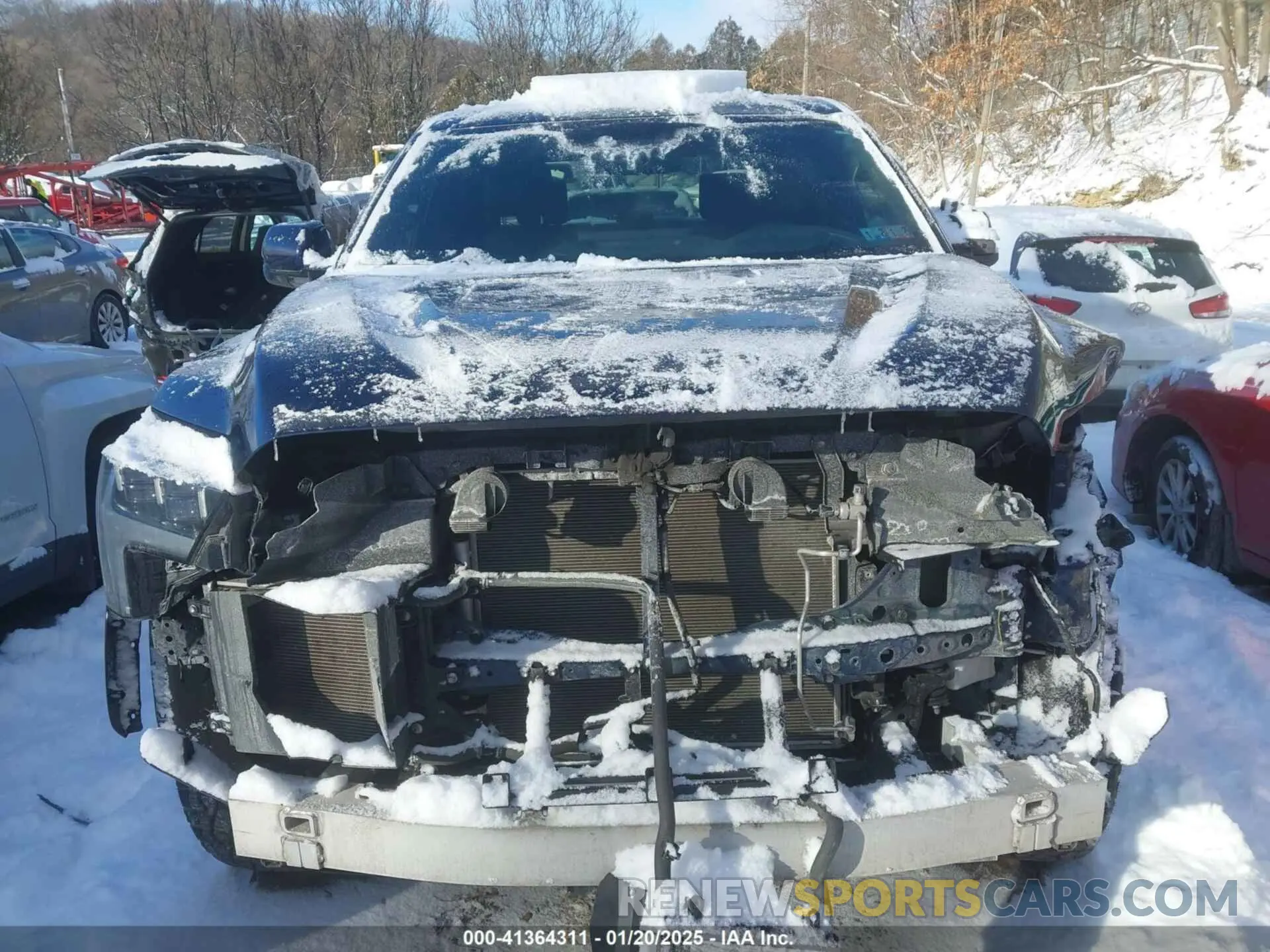 12 fotografías del automóvil dañado 5TFNA5DB4PX064765 TOYOTA TUNDRA 2023