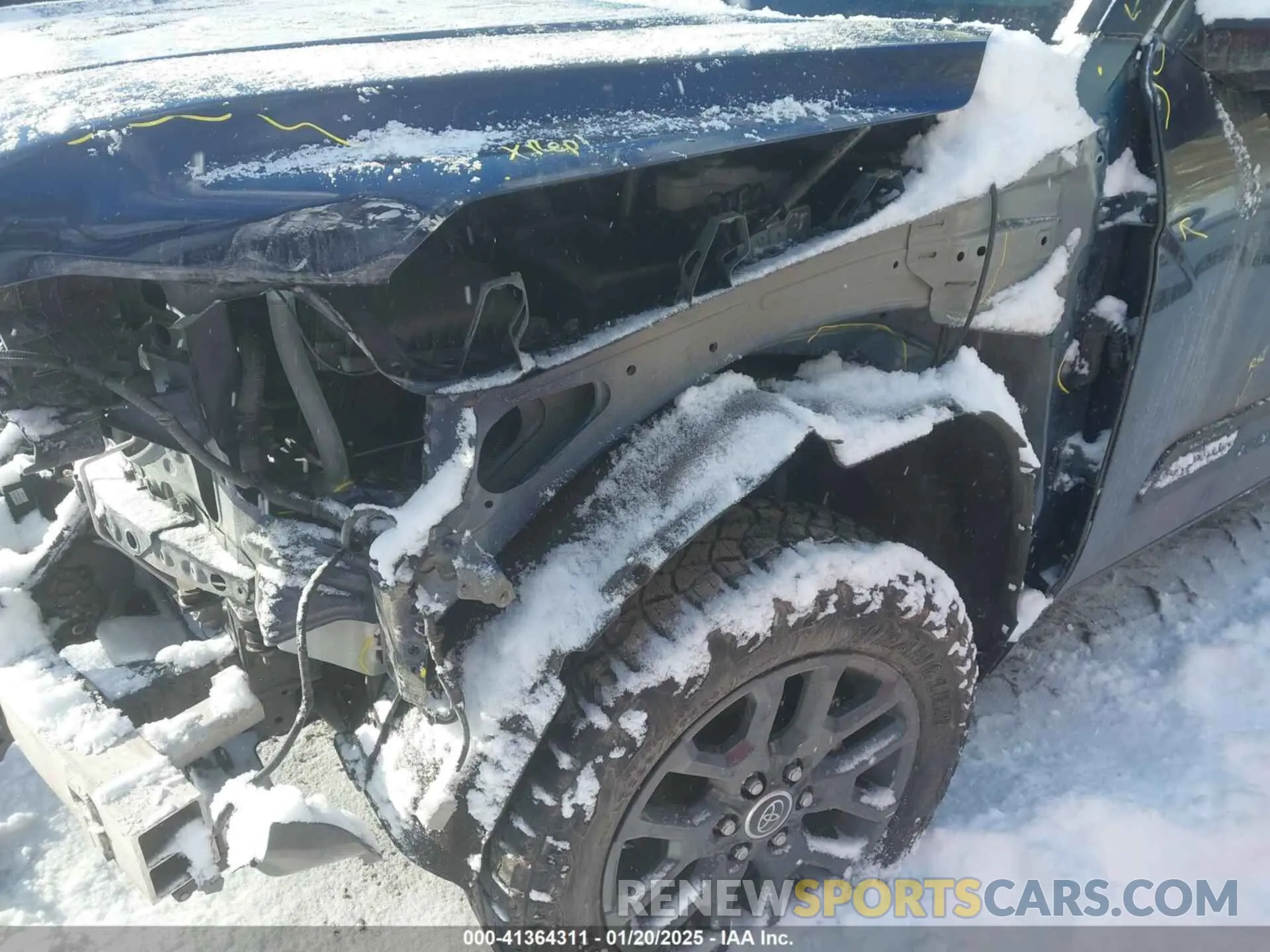 21 fotografías del automóvil dañado 5TFNA5DB4PX064765 TOYOTA TUNDRA 2023