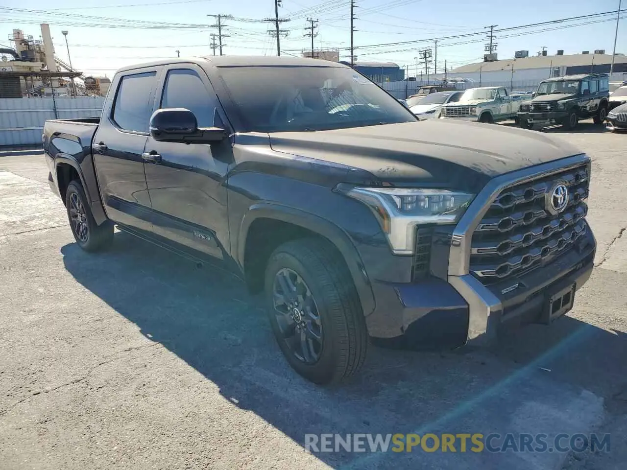 4 fotografías del automóvil dañado 5TFNA5DB6PX087447 TOYOTA TUNDRA 2023