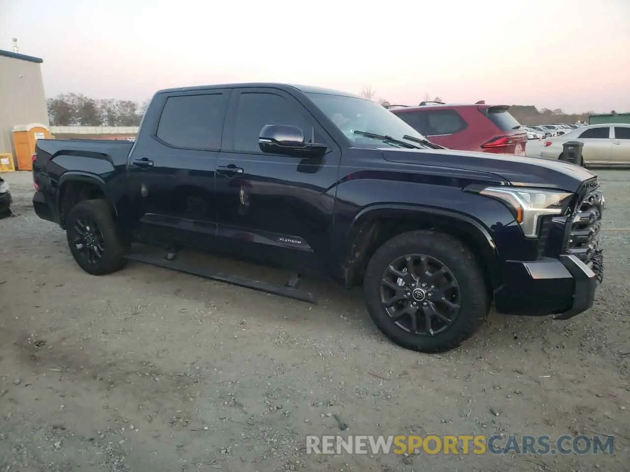4 fotografías del automóvil dañado 5TFNA5DB8PX084940 TOYOTA TUNDRA 2023