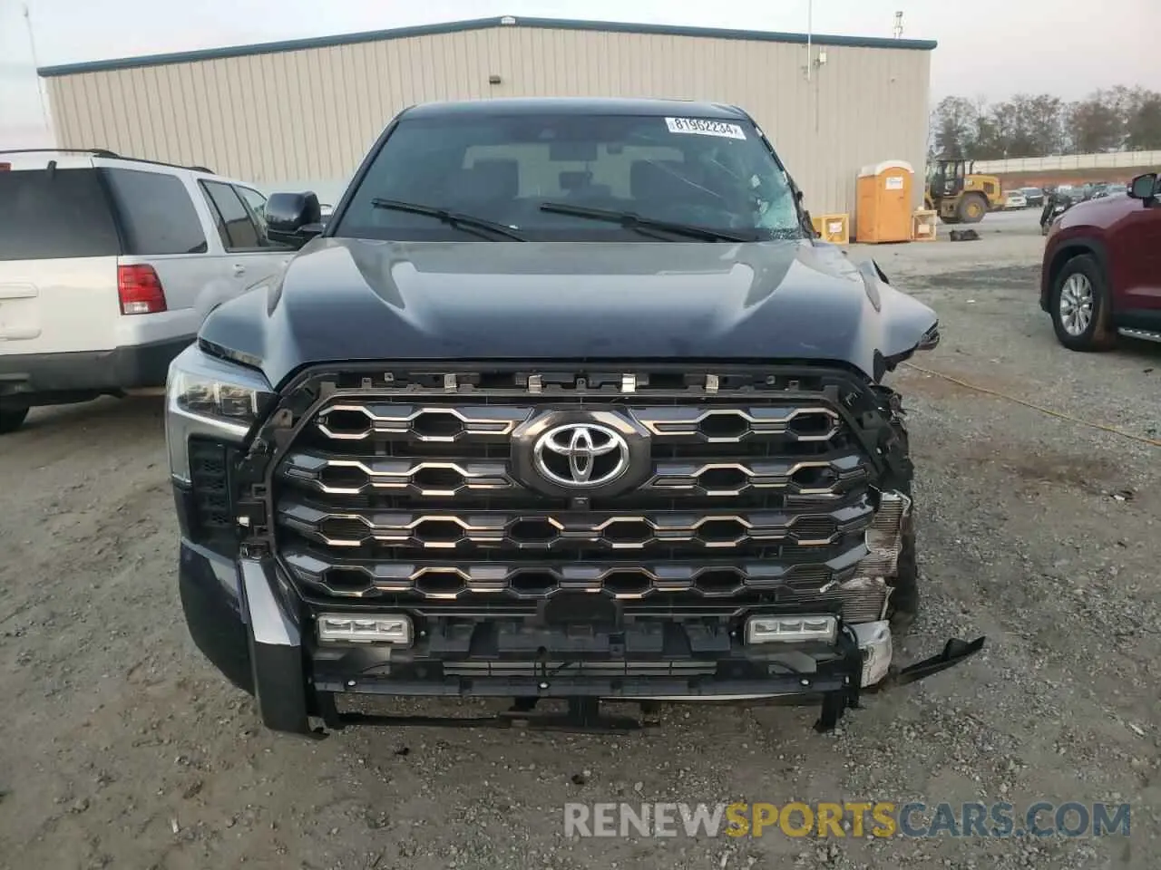 5 fotografías del automóvil dañado 5TFNA5DB8PX084940 TOYOTA TUNDRA 2023
