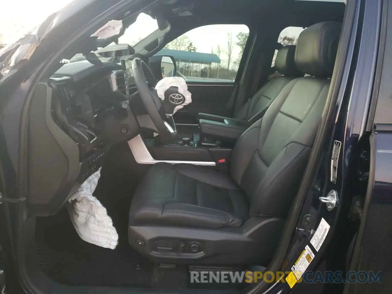 7 fotografías del automóvil dañado 5TFNA5DB8PX084940 TOYOTA TUNDRA 2023