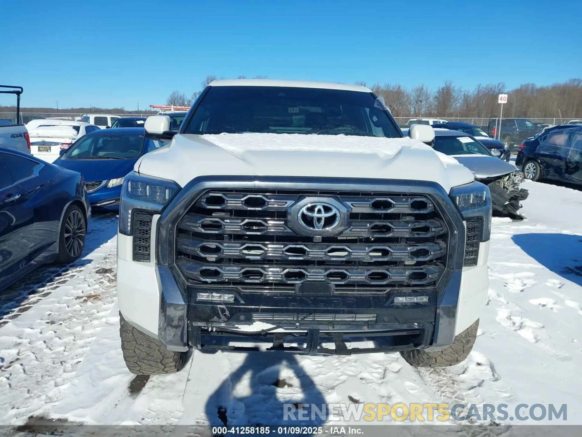 11 fotografías del automóvil dañado 5TFNA5EC4PX017579 TOYOTA TUNDRA 2023