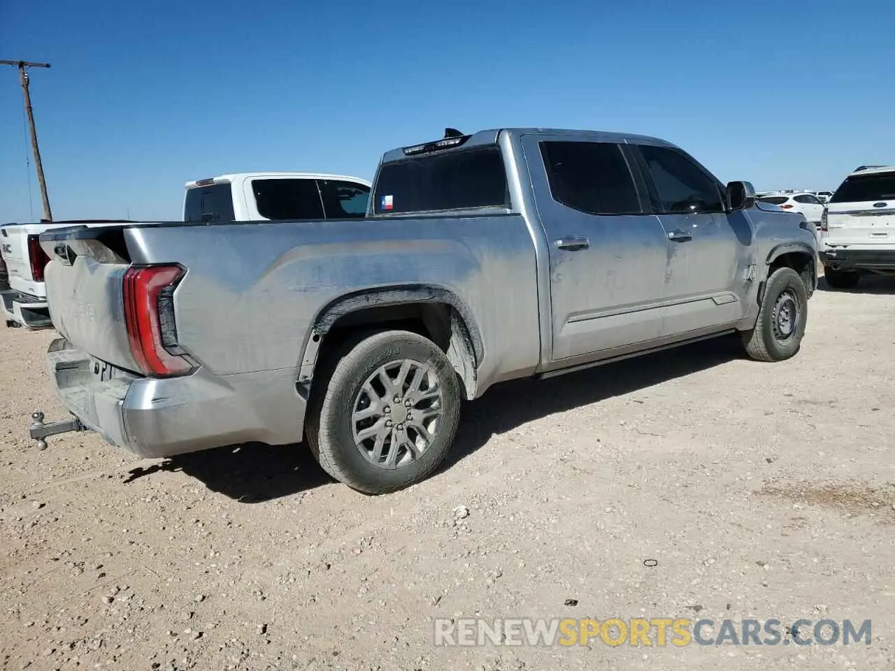 3 fotografías del automóvil dañado 5TFNA5EC6PX011699 TOYOTA TUNDRA 2023