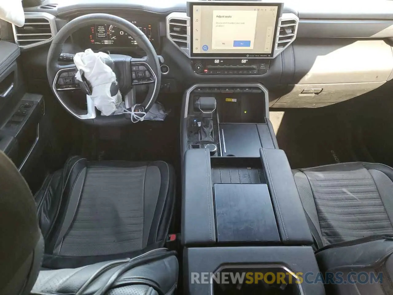 8 fotografías del automóvil dañado 5TFNA5EC6PX011699 TOYOTA TUNDRA 2023