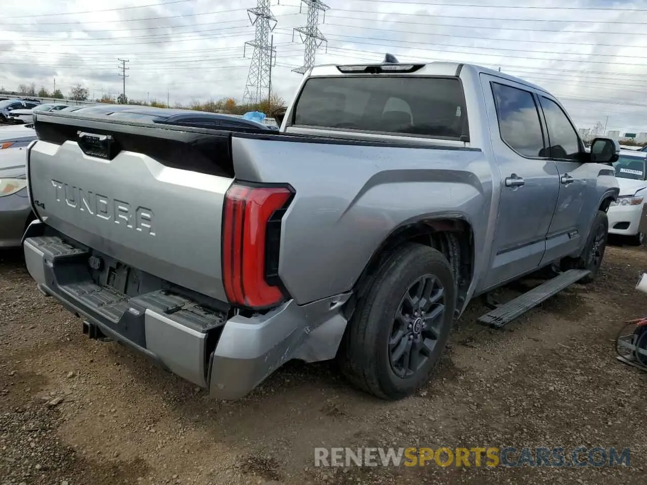 3 fotografías del automóvil dañado 5TFNC5DB6PX019272 TOYOTA TUNDRA 2023