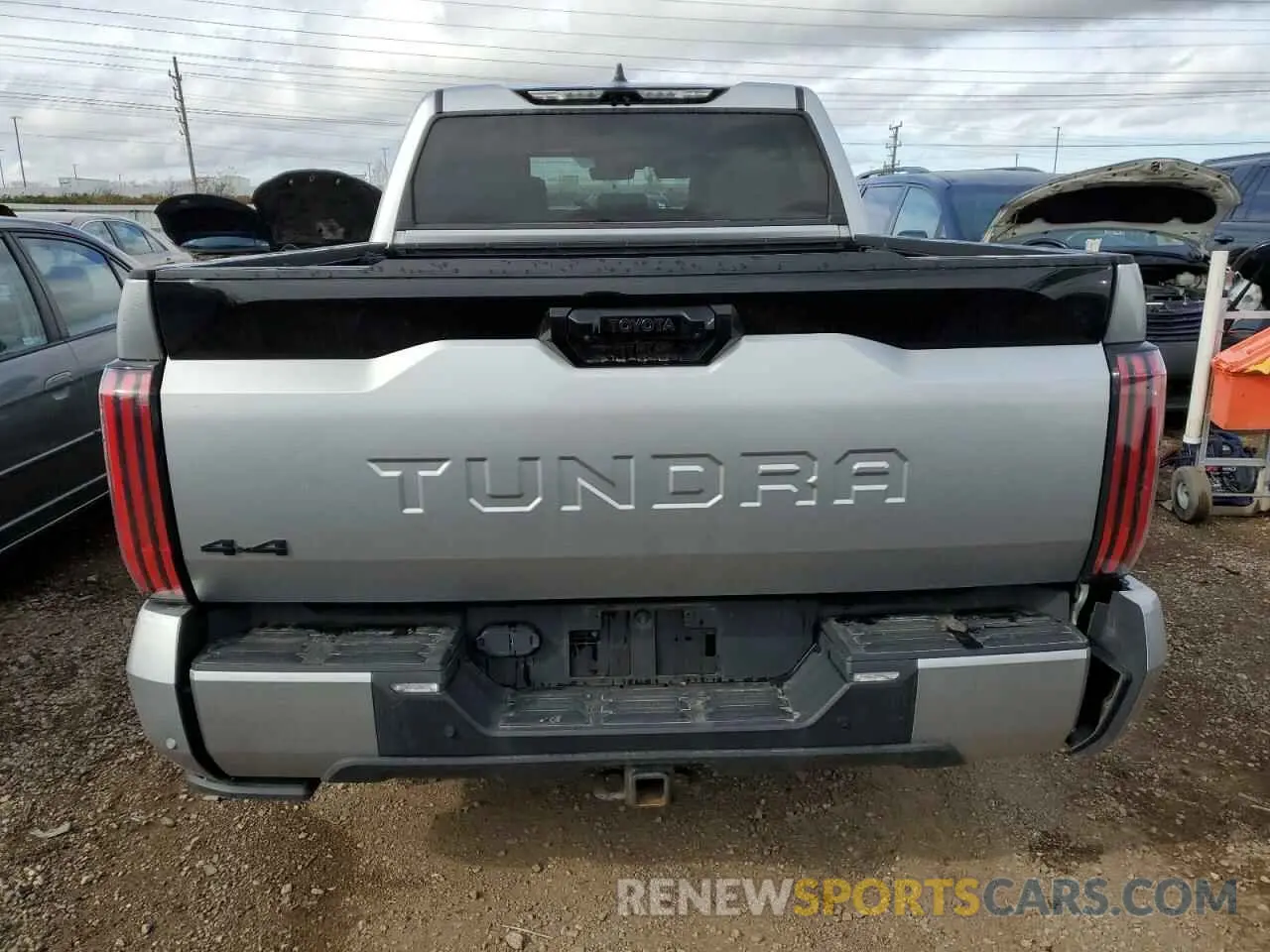 6 fotografías del automóvil dañado 5TFNC5DB6PX019272 TOYOTA TUNDRA 2023